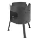 Stove with a diameter of 340 mm for a cauldron of 8-10 liters в Нарьян-Маре